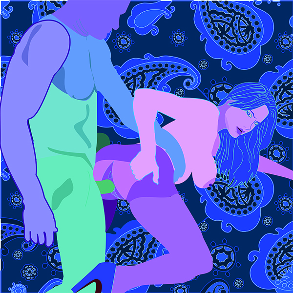 Pop porn #6 / Digital rotoscopia / 2015